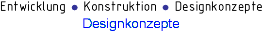 Designkonzepte